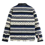 Men's Striped Quilted Jacket