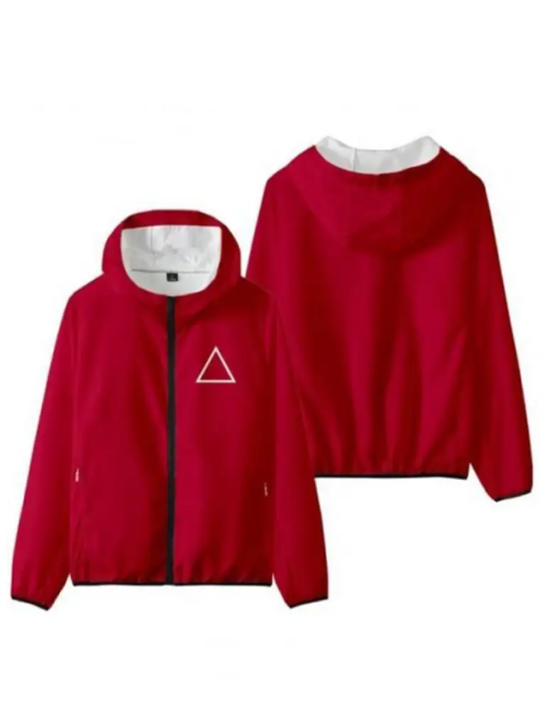 Squid Game Guard Pink Hoodie