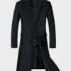 Mens winter Trench Gentlement Coat