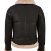 Women Aviator Black Jacket