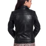 Women Biker Leather Jacket