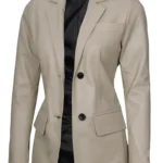Women's Real Lambskin Leather Blazer