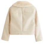 Womens Shearling Faux Jacket