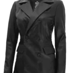 Womens Double Breasted Coat