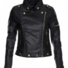 Womens Moto Leather Jacket