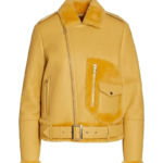 Womens Shearling Leather Jacket