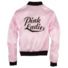 Women’s Pink Ladies Satin Bomber Jacket