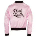 Women’s Pink Ladies Satin Bomber Jacket