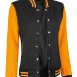 Yellow Black Varsity Jacket