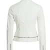 Womens faux lambskin Leather Jacket