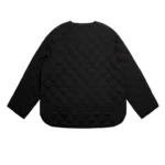 Wos Black Quilted Jacket