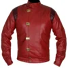 Mens Akira Kaneda Red Leather Jacket