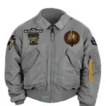Battletech Mechwarrior Flight Leather Jacket