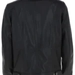 Men's Hard Knott Black Genuine Leather Jacket