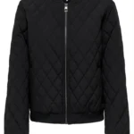 womens bomber black jacket