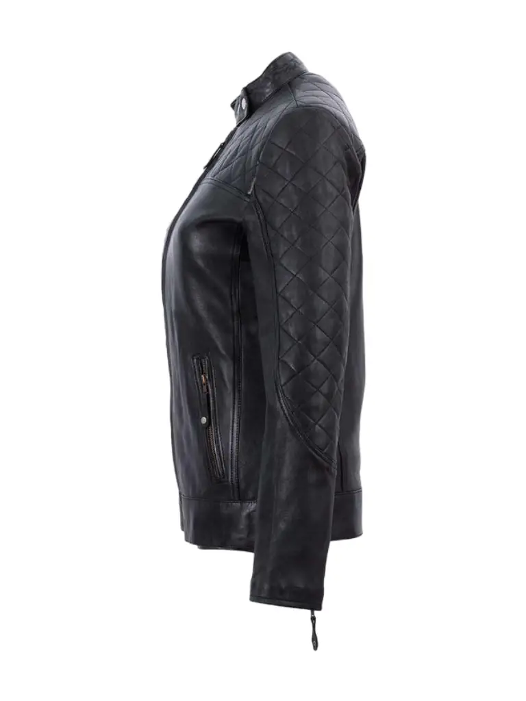 Cafe Racer Leather Jacket