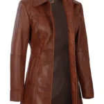 cognac-leather-quarter-length-coat