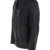 Men's Hard Knott Black Genuine Jacket