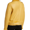 women Fur leather Jacket