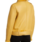 women Fur leather Jacket