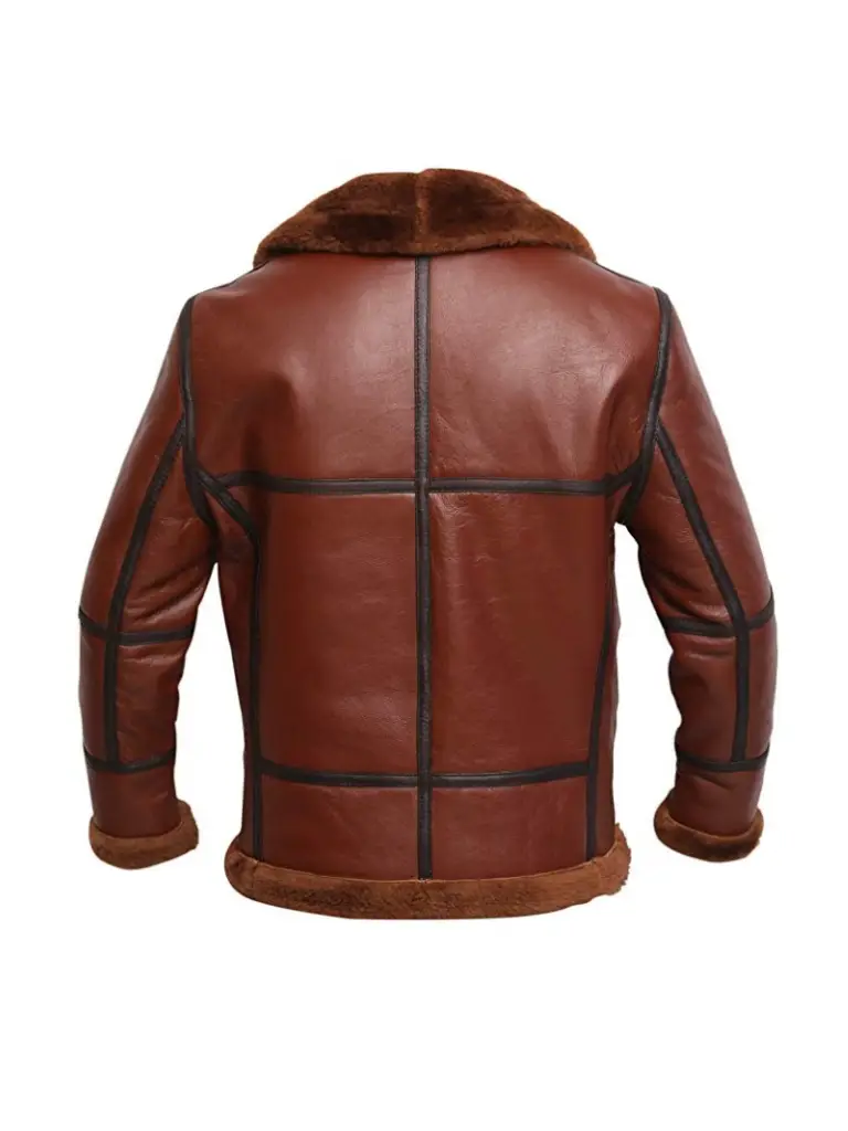 Men RAF British Shearling Jacket