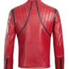 Kobra Kid Jacket Mikey Way Quilted Red Jacket