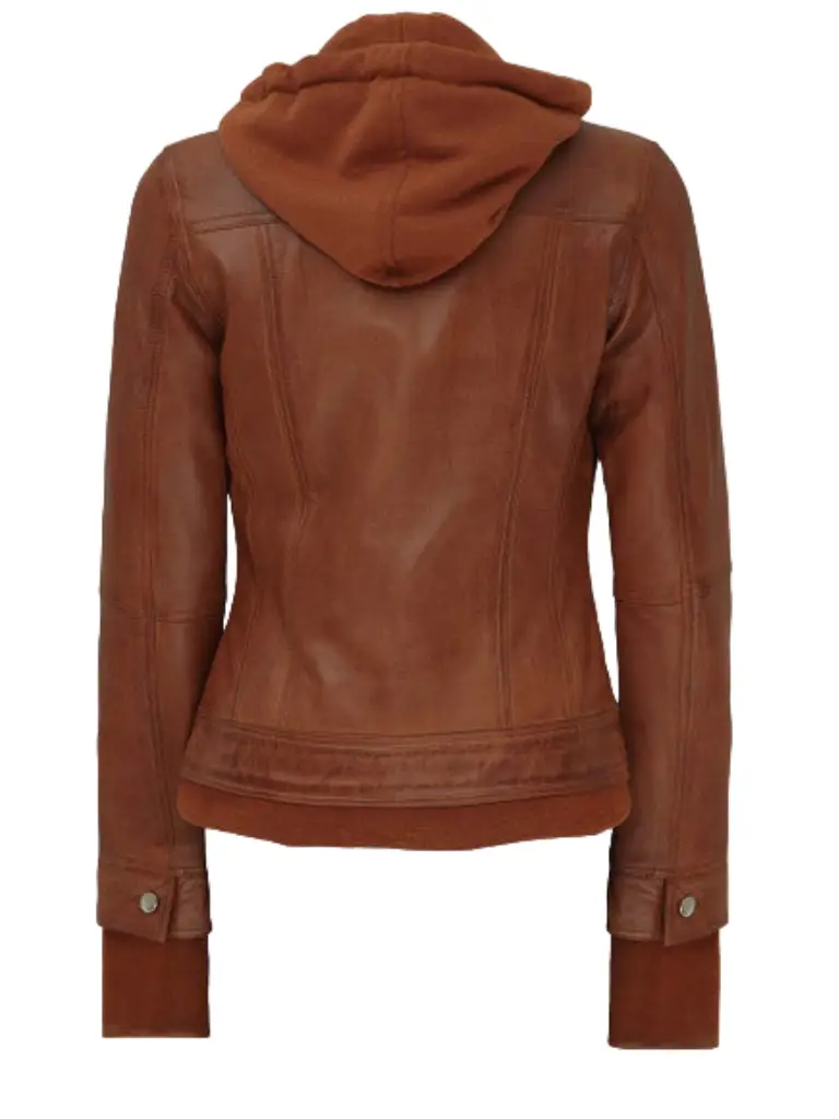 Women Hooded Bomber Jacket