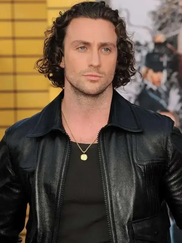 Aaron-Taylor-Johnson-Kraven-the-Hunter-Black-Leather-Jacket