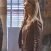 Addison-Augustine-Quantum-Leap-S02-Maroon-Leather-Jacket