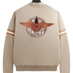 Andrew Schulz New York Knicks Bomber Jacket Back