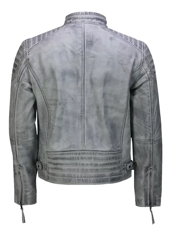 Bartlett-Mens-White-Vintage-Leather-Biker-Jacket-Back.