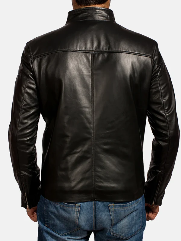 Beetle-Black-Leather-Biker-Jacket-Back
