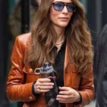 Black Bag Cate Blanchett Brown Jacket