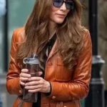 Black Bag Cate Blanchett Leather Jacket