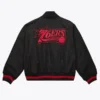 Black-Philadelphia-76ers-Satin-Full-Zip-Jacket-Back