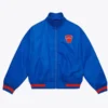 Blue-New-York-Knicks-Full-Zip-Satin-Jacket