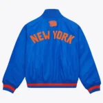 Blue-New-York-Knicks-Satin-Full-Zip-Jacket