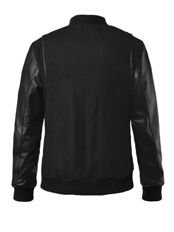 Carleigh-Mens-Black-Varsity-Leather-Jacket-Back.