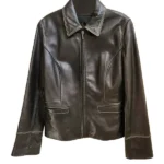 Casual-Soft-Leather-Biker-Jacket-Womens​