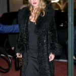 Charlotte-Simone-Taylor-Swift-Black-Faux-Fur-Coat