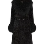 Charlotte-Simone-Taylor-Swift-Black-Fur-Coat