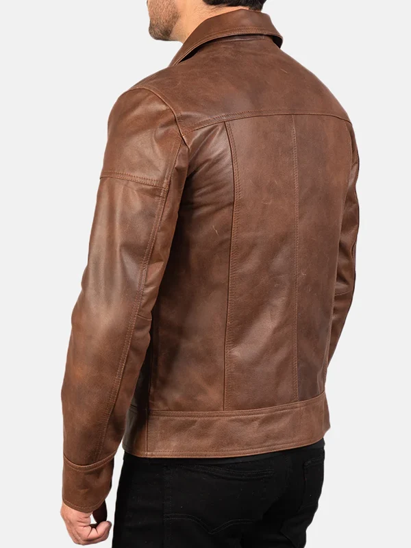 Choco-Brown-Leather-Jacket-Back