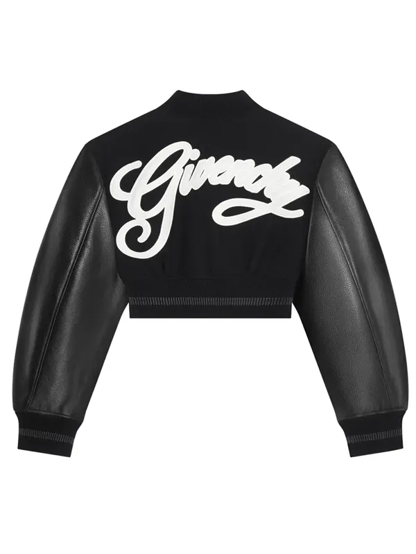 Chrishell-Stause-Selling-Sunset-Cropped-Varsity-Jacket-Back