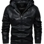 Claremont-Mens-Black-Hooded-Leather-Jacket.