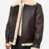 Classic-Brown-Sheepskin-B3-Bomber-Shearling-Jacket