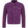 Classic-Real-Suede-Leather-Purple-Trucker-Jacket.