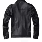 Classic-Style-Real-Black-Leather-Field-Jacket-Back