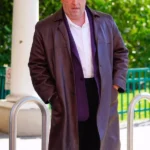 Colin-Farrell-The-Penguin-Brown-Leather-Coat