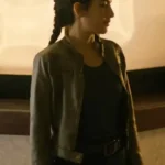 Critical-Incident-Sandra-Ali-Brown-Leather-Crop-Jacket