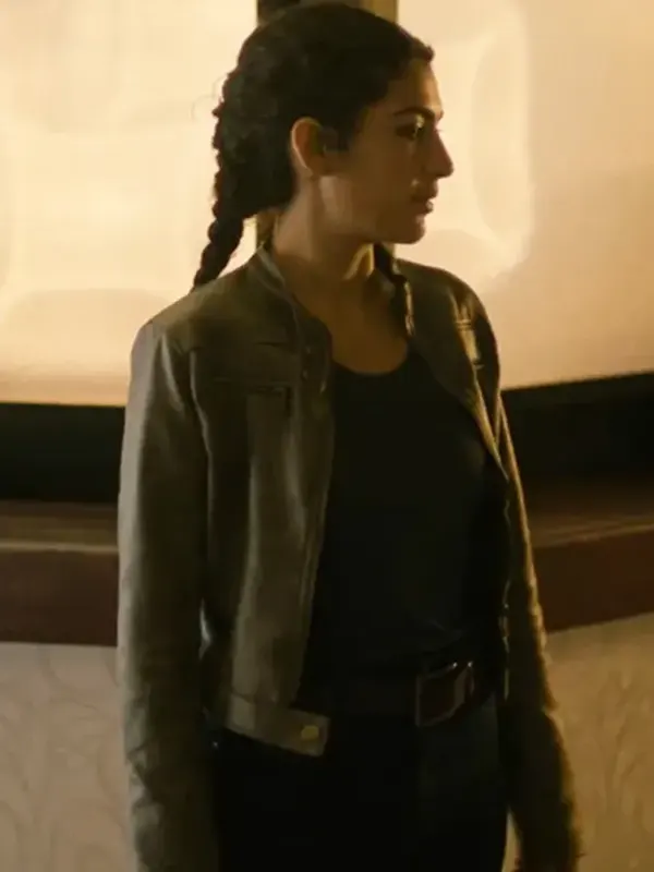 Critical-Incident-Sandra-Ali-Brown-Leather-Crop-Jacket